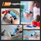 Cordless Hot Glue Gun, 15s Fast Preheating with 2Ah Built-in Battery Hot Melt Glue Gun, Smart Power-Off, Kit with 25 Pcs Premium Mini Glue Sticks and USB-C Charging Port